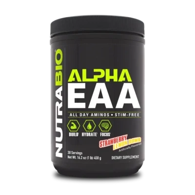 Nutrabio - Alpha EAA - Strawberry Lemon Bomb Nutrabio - Alpha EAA - Strawberry Lemon Bomb
