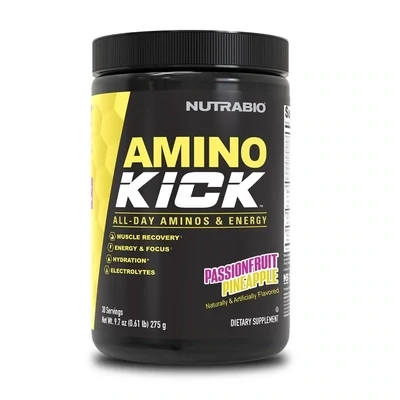 Nutrabio - Amino Kick - Passion Fruit Pineapple Nutrabio - Amino Kick - Passion Fruit Pineapple