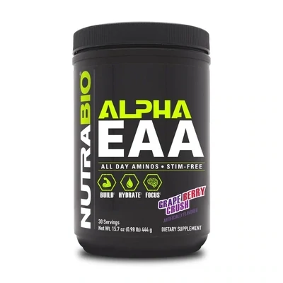 Nutrabio - Alpha EAA - Grape Berry Crush Nutrabio - Alpha EAA - Grape Berry Crush