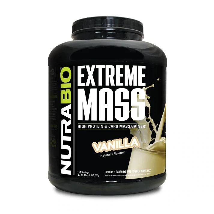 Nutrabio - Extreme Mass 6lb - Vanilla
