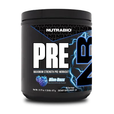 Nutrabio - PRE - Blue Razz Nutrabio - PRE - Blue Razz