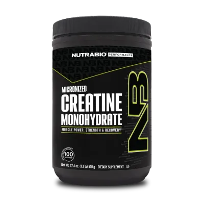 Nutrabio - Creatine Monohydrate - 500g -100 serv Nutrabio - Creatine Monohydrate - 500g -100 serv