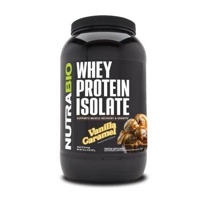 Nutrabio - Whey Isolate 20sv - Vanilla Caramel Nutrabio - Whey Isolate 20sv - Vanilla Caramel