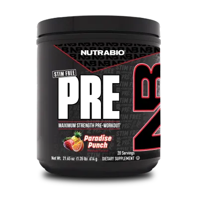 Nutrabio - Stim Free PRE - Paradise Punch Nutrabio - Stim Free PRE - Paradise Punch