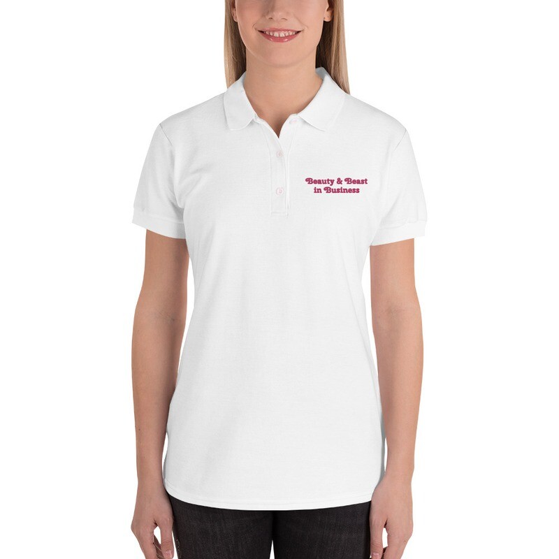 Embroidered Women&#39;s Polo Shirt