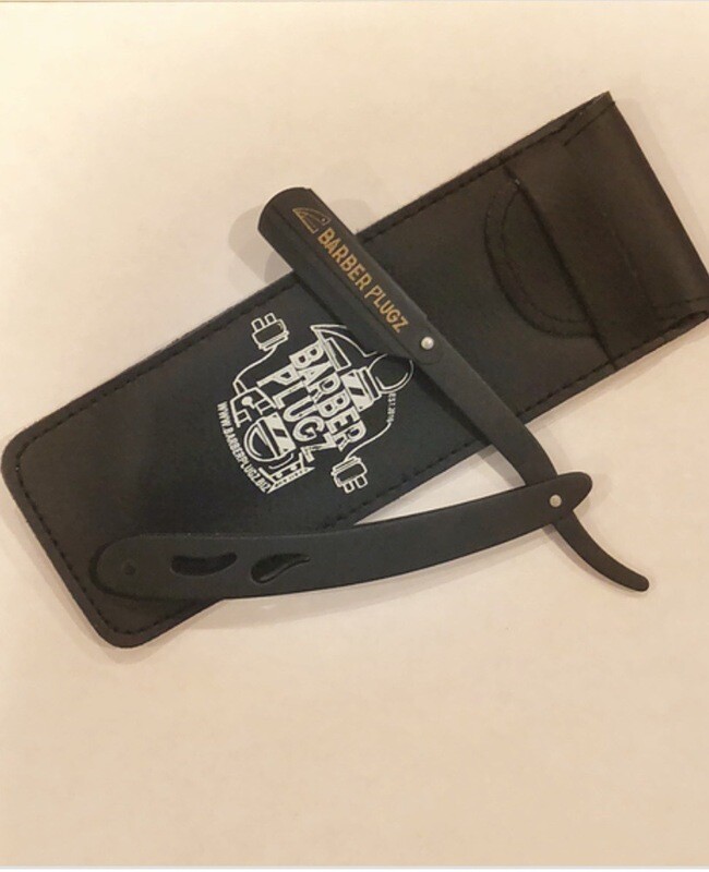 Barberplugz All Metal Black Razor