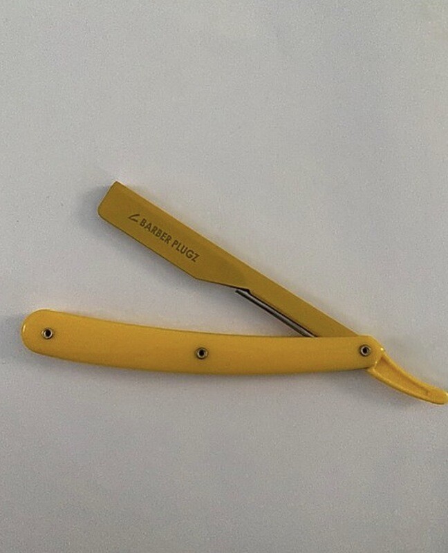 Barberplugz Yellow Push Cartridge Razor