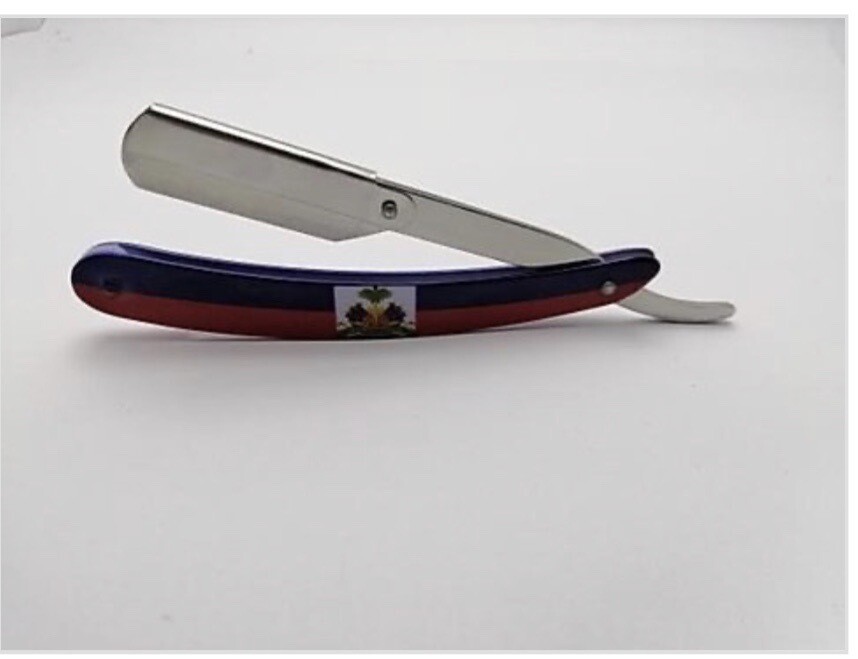 Barberplugz Flag Of Haiti 🇭🇹 Razor Handle