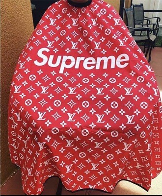 Supreme Inspired Cape (Red And White )
