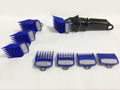 BarberPlugz Premium Guide Comb (Blue)
