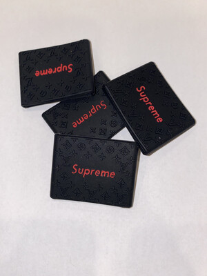 Supreme trimmer grip small black and red