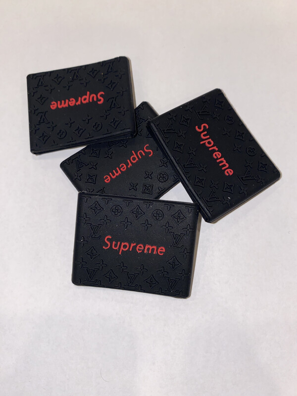 Supreme trimmer grip small black and red