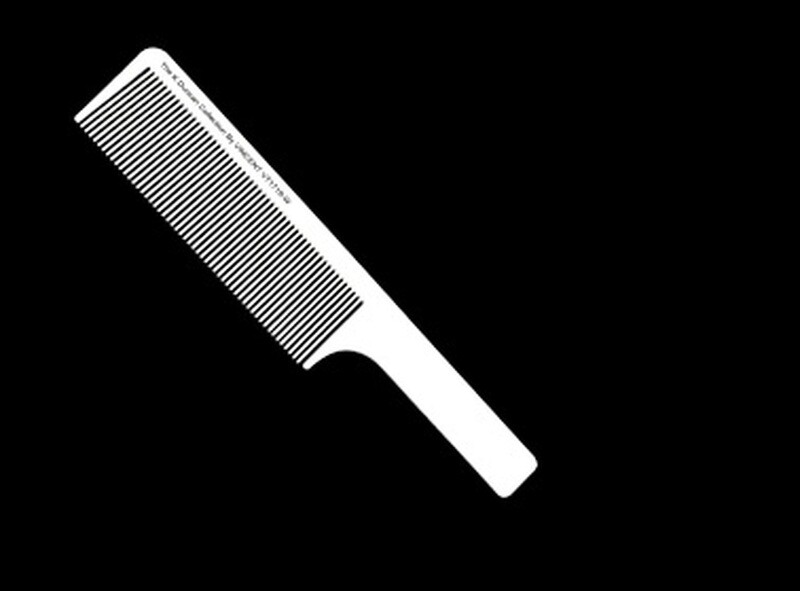 K.D Vincent White Flat Top Combs VT1719W