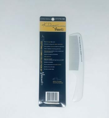 Vincent k.d comb white flat top vt1719-1w