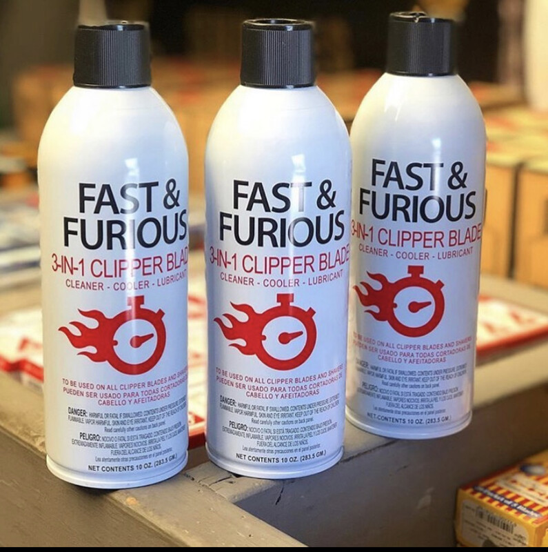 Fast &amp; Furious 3-N-1 Clipper Blade Spray