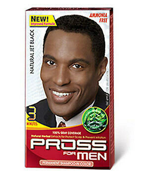 Kiss Pross Haircolor For Men Natural Jet Black