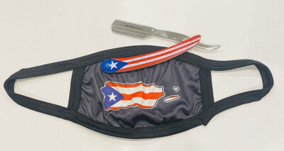 Barberplugz Mask and Razor combo- Puerto Rico