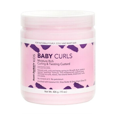 Aunt Jackie's Kids Baby Curls Curling &amp; Twisting Custard - 15oz