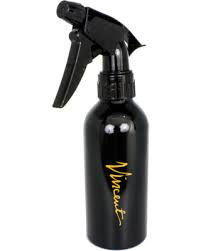 Vincent Aluminum Spray Bottle Black (VT170)