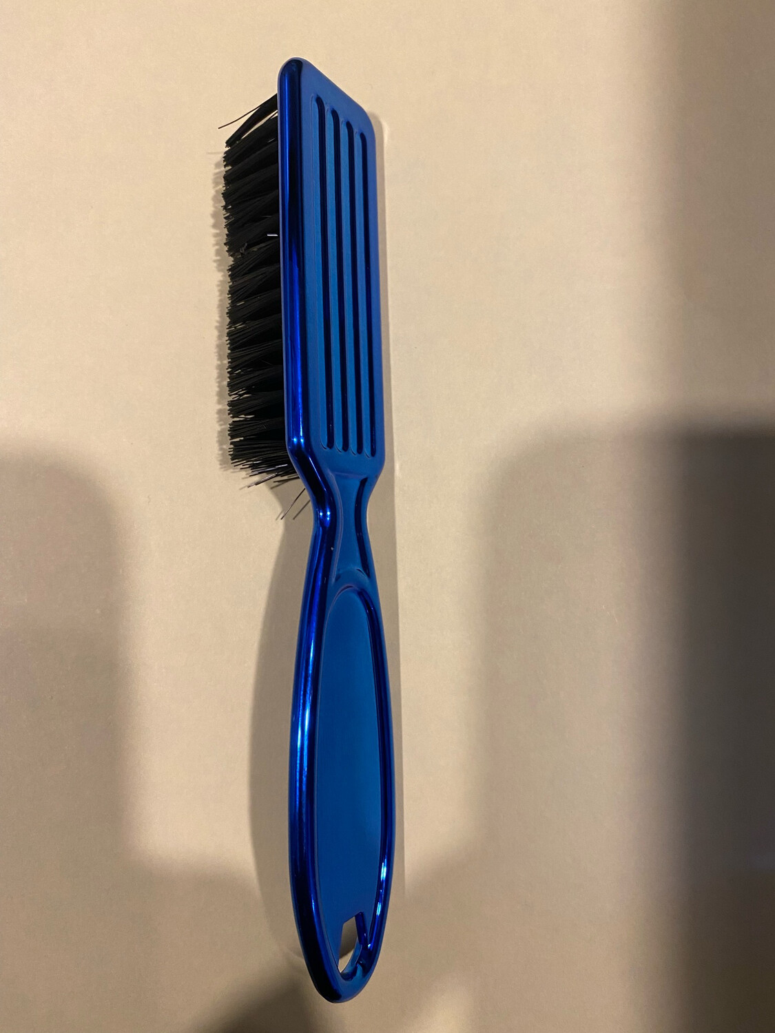 Blue Metallic Clipper Cleaning Brush