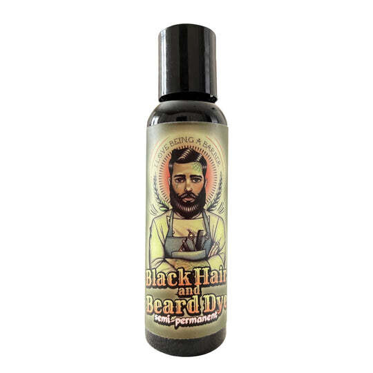 Black Hair and Beard Dye Enhancement 2oz