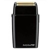 BaBylissPRO Metal Double Foil Black Cordless Shaver
