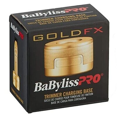 BaByliss Professional FX Trimmer Charging Base - Gold