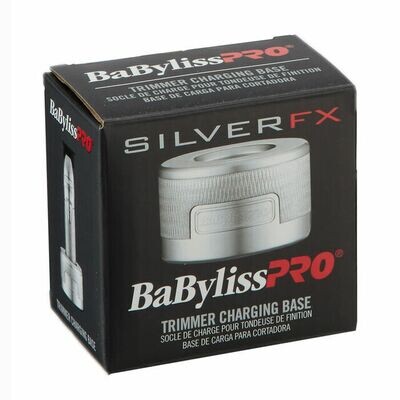 BaByliss Professional FX Trimmer Charging Base - Silver