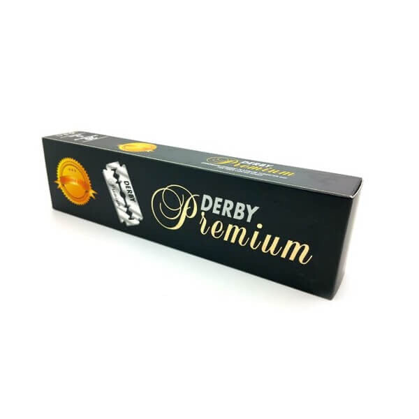 Derby (Black) Premium Double Edge Stainless Steel Razor Blades (20 Packs Of 5)