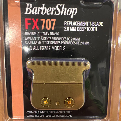 Barbershop Generic Blade. FX707 Gold