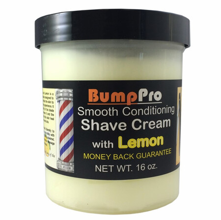 Bump Pro Brushless Shave Cream With Lemon 16 oz