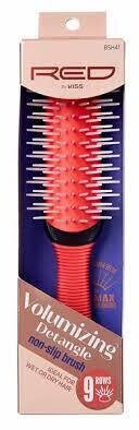 Red by Kiss 9 Rows Volumizing Detangle Non-Slip Brush #BSH41