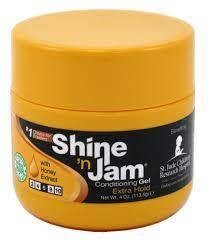 Shine 'n Jam Extra Hold Styling Gel with Honey, 4 oz