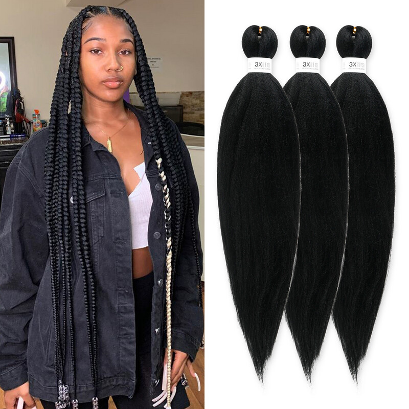 Authentic 3X B-Easy Pre Stretched Braid 44&quot; (EZ Braid)