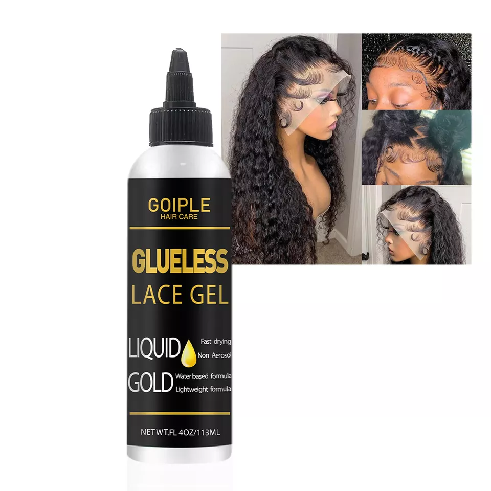 Goiple Liquid Gold Glueless Lace Gel Fast drying Non Aerosol Protect Scalp