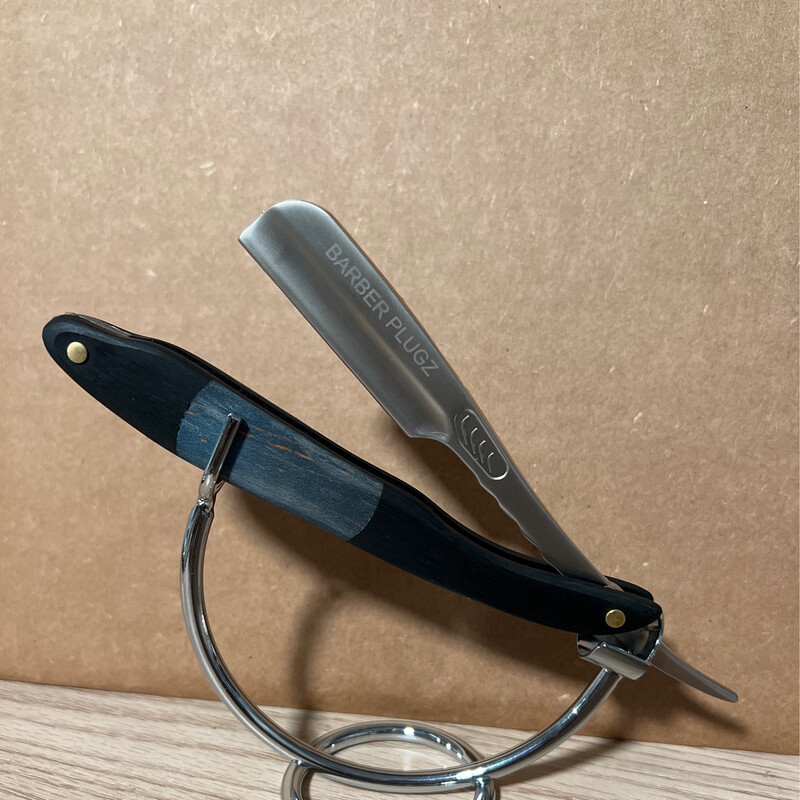 Barberplugz Folding Wood Handle Razor