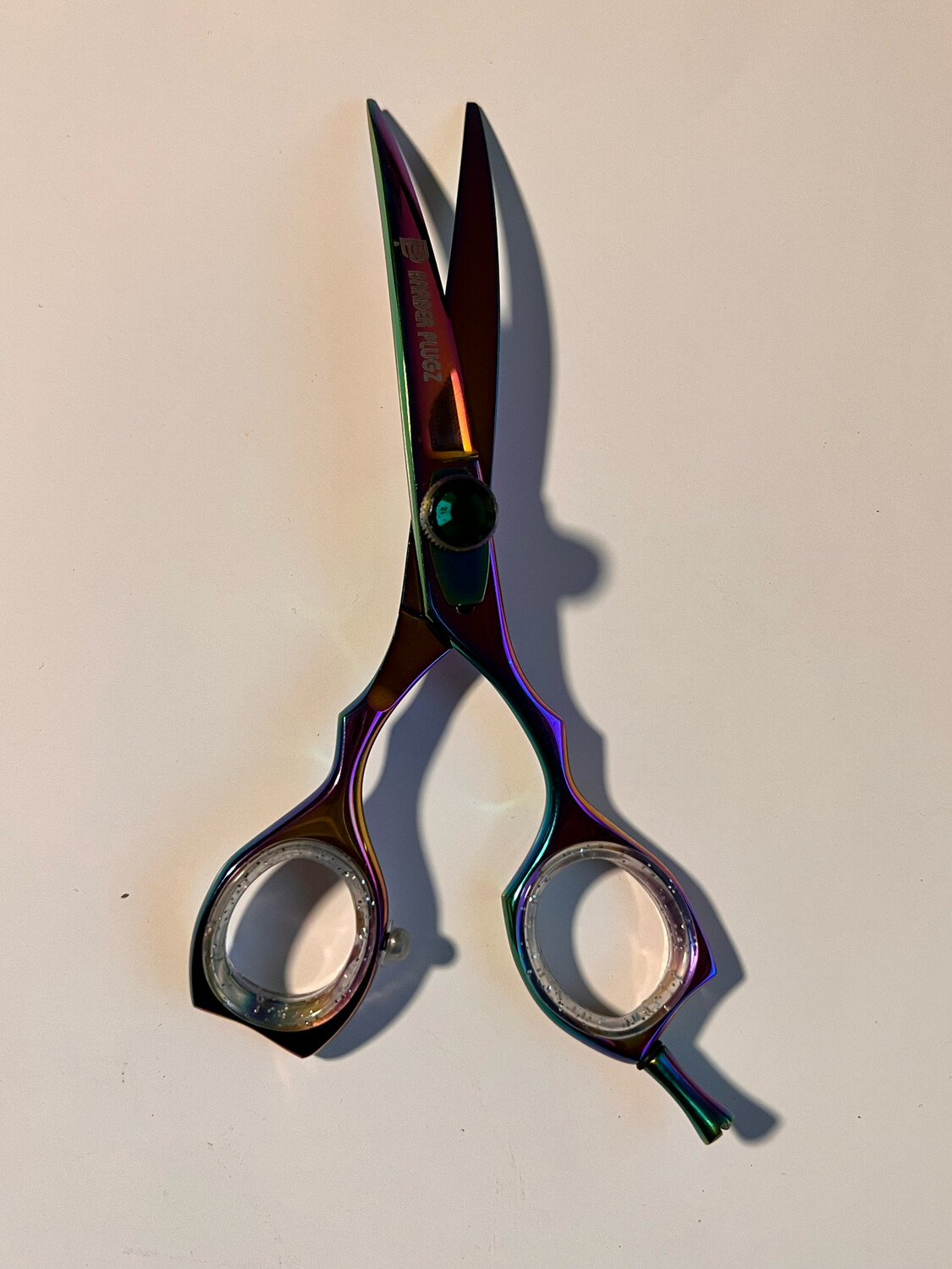 BarberPlugz Curved 5&#39;&#39; Beard/Styling scissor