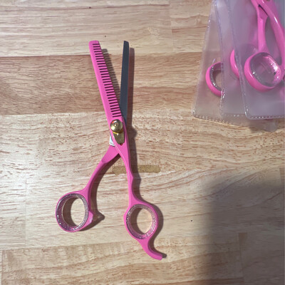 Barberplugz Pink Runtz Thinning Shears