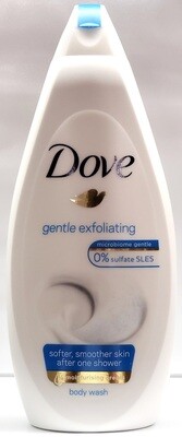 Dove Gentle Exfoliating Body Wash, 750 Ml / 25.3 Ounce Imported