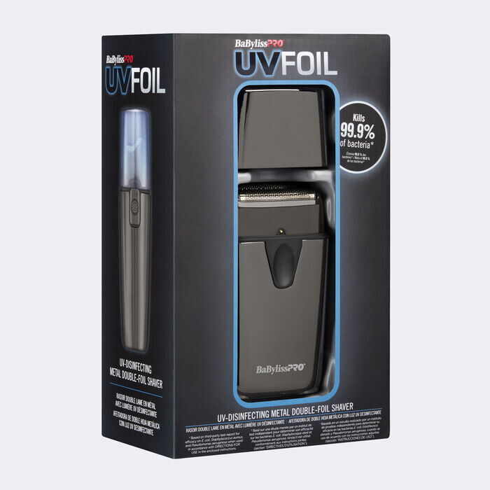 BaByliss PRO UV-Foil Cordless Double Foil Shaver (FXLFS2)