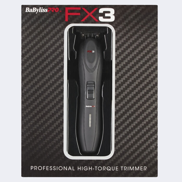 BaByliss PRO FX3 Matte Black Professional Trimmer (FXX3TB)