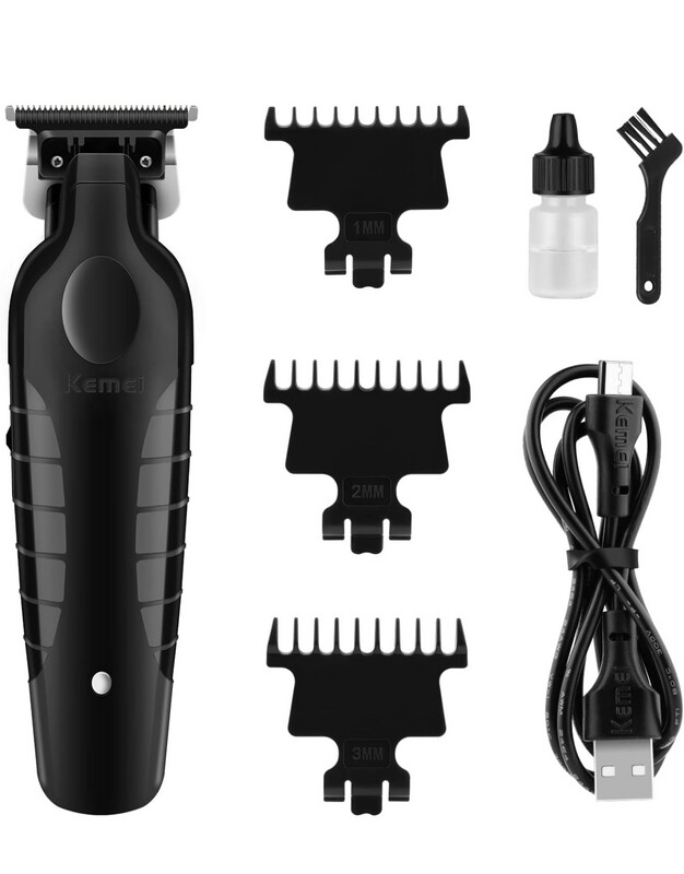 Kemei 2299 Barber Cordless Hair Trimmer 0mm Zero Gapped
