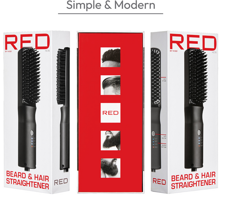 Red Beard &amp; Hair Straightener #HC16
