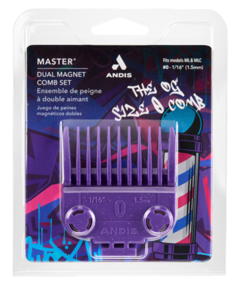 Master® Dual Magnet OG Size 0 Comb