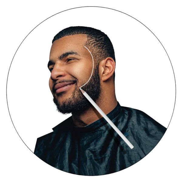 Tyche Barber Pencil White #HOBPB1 (Single)