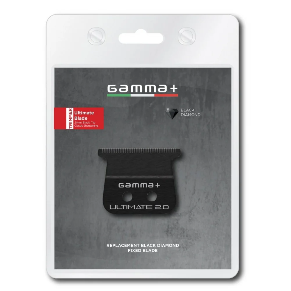 Gamma+ Ultimate 2.0 Black Diamond DLC Fixed Trimmer T-Blade w/ .3MM Tip (GPFUTB