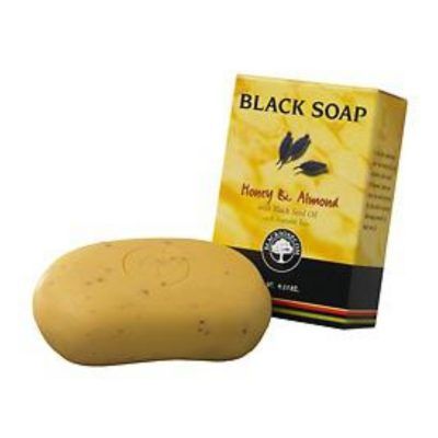 Black Soap Honey &amp; Almond 4.25 Ounce Boxed