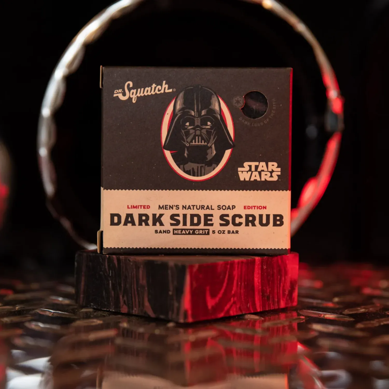 Dr. Squatch : Star Wars - Dark Side Scrub Bar Soap - 5 oz