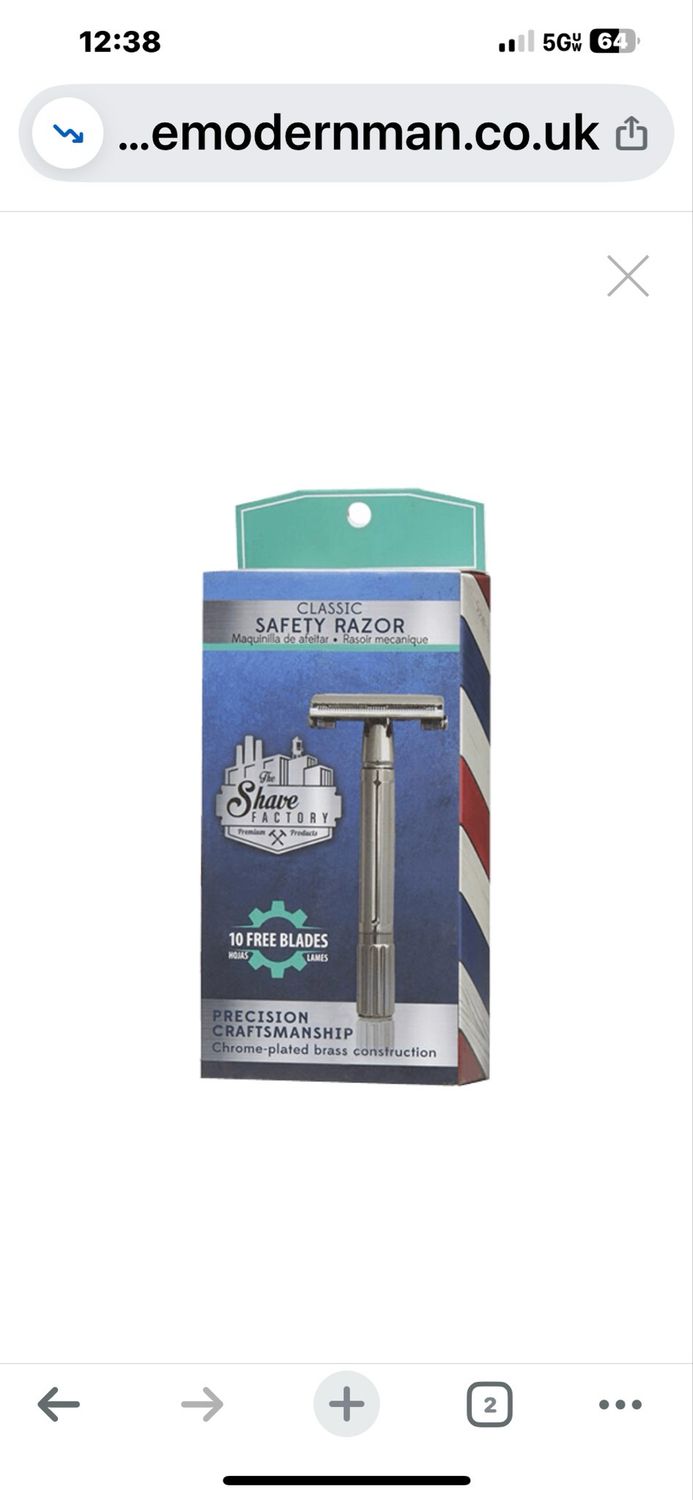 Shave Factory Safety Razor