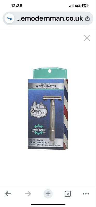 Shave Factory Safety Razor